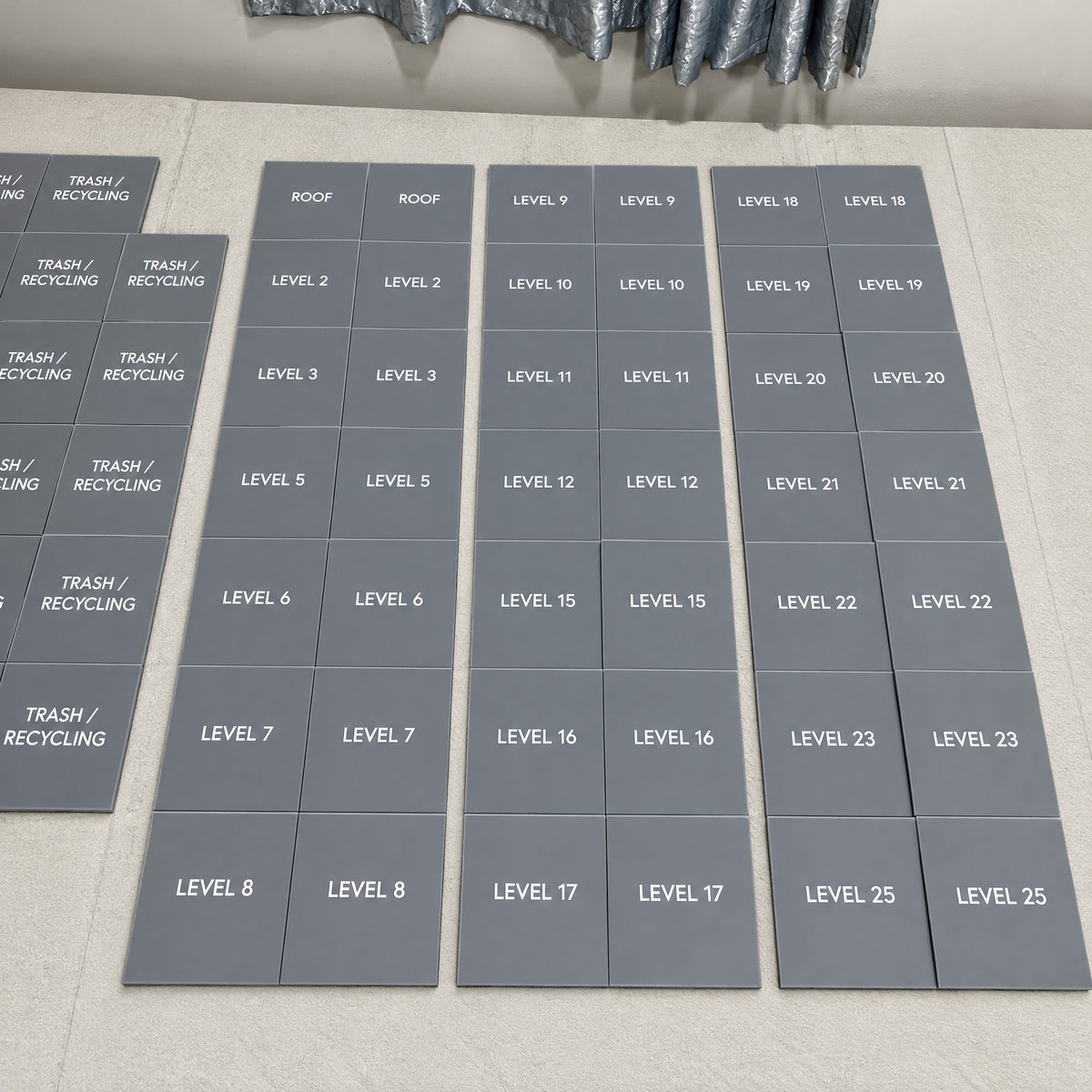 LC · Wayfinding Directional & Informational Signs