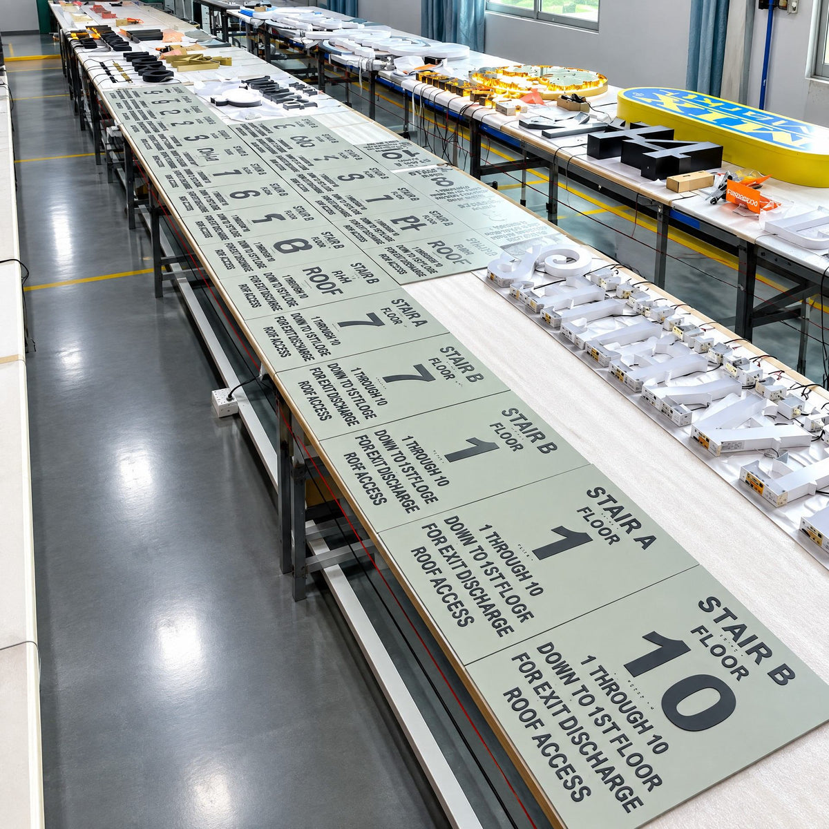 LC · Braille & ADA Compliant Room Signs