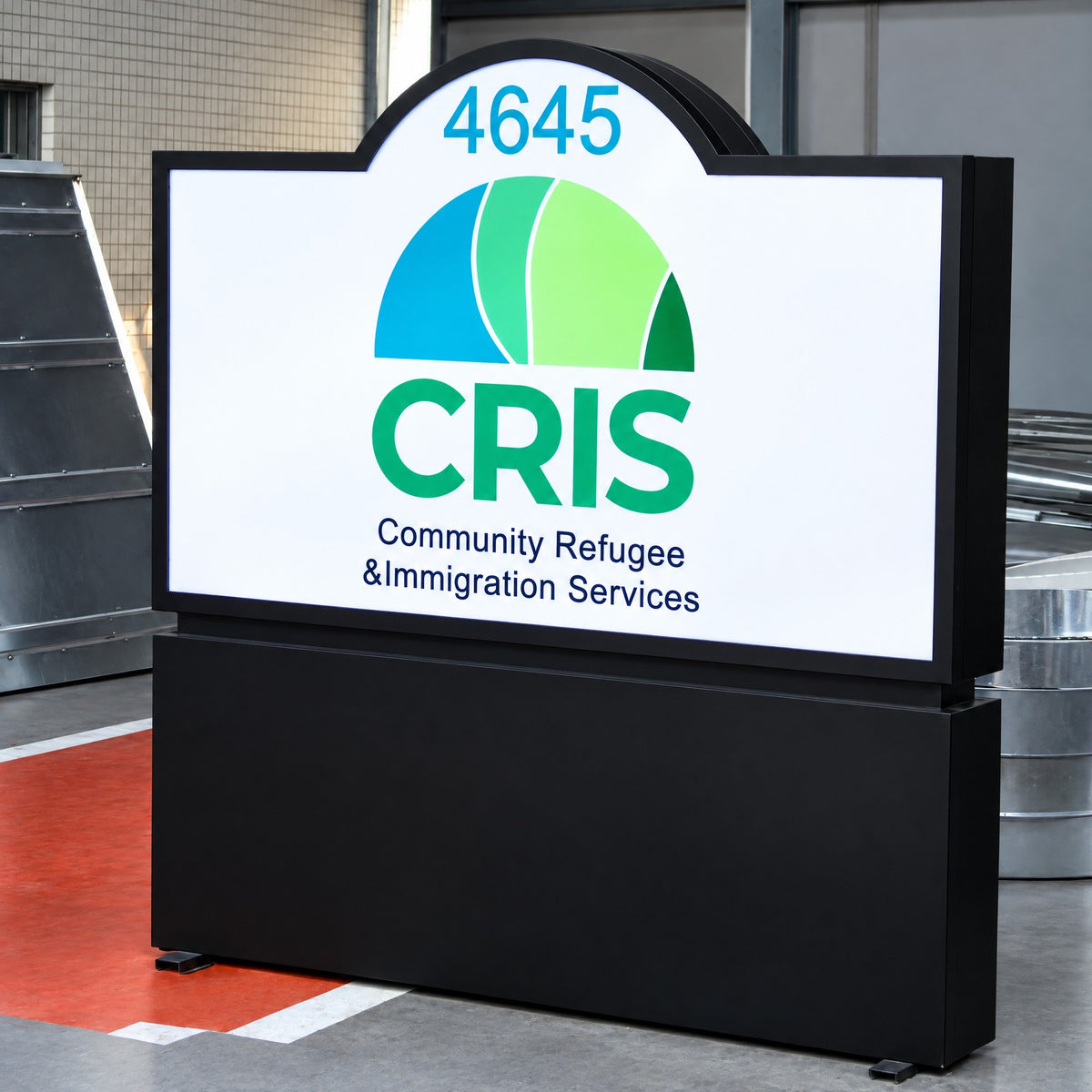 LC · Entrance Landmark Signs