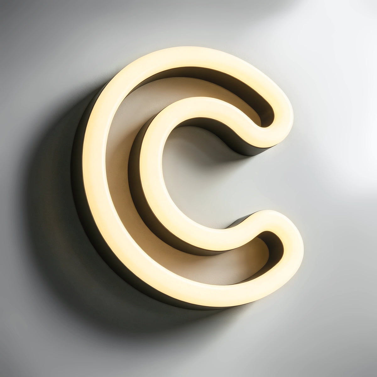 LC-ANS01 · 180 Degree LED Acrylic Faux Neon Signs