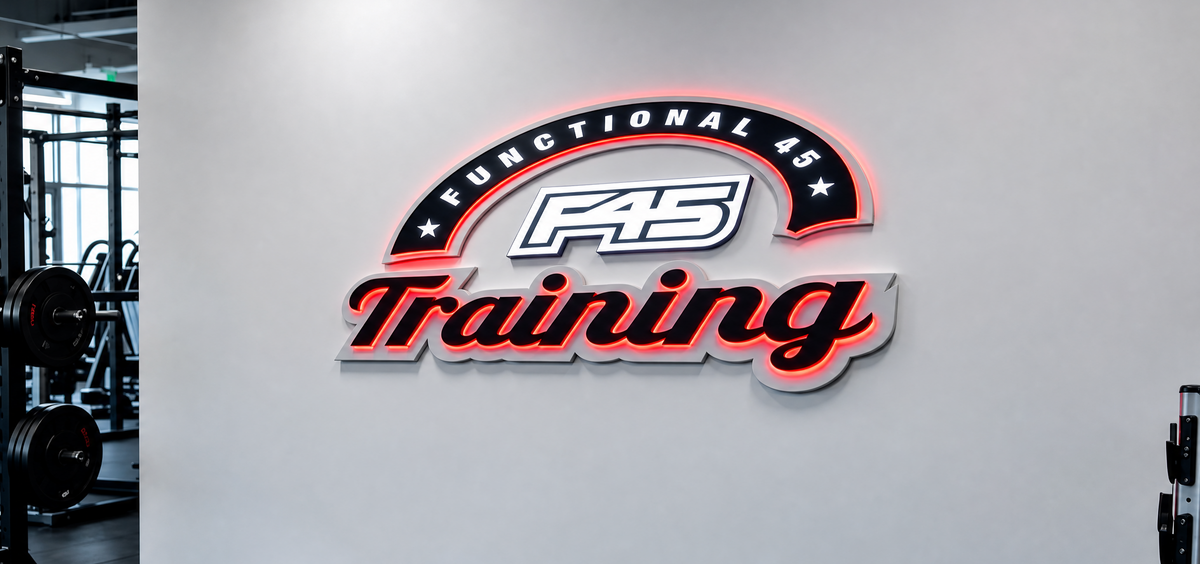 F45 Signage Expansion：Scalable LED Branding for Franchise Gyms