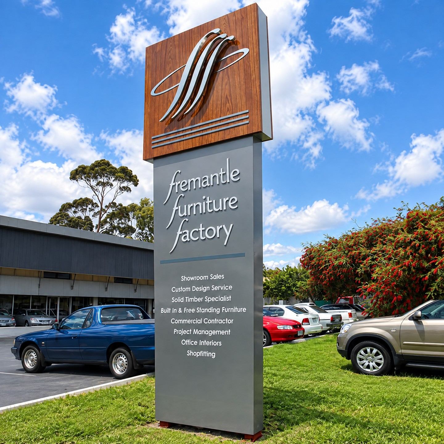 Pyon Sign Pylons, Landmarks & Monument Signs – LC Sign