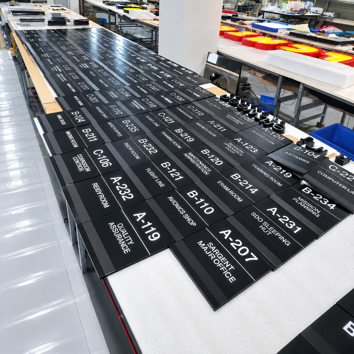 LC · Office Door Signs & Room Number Signs