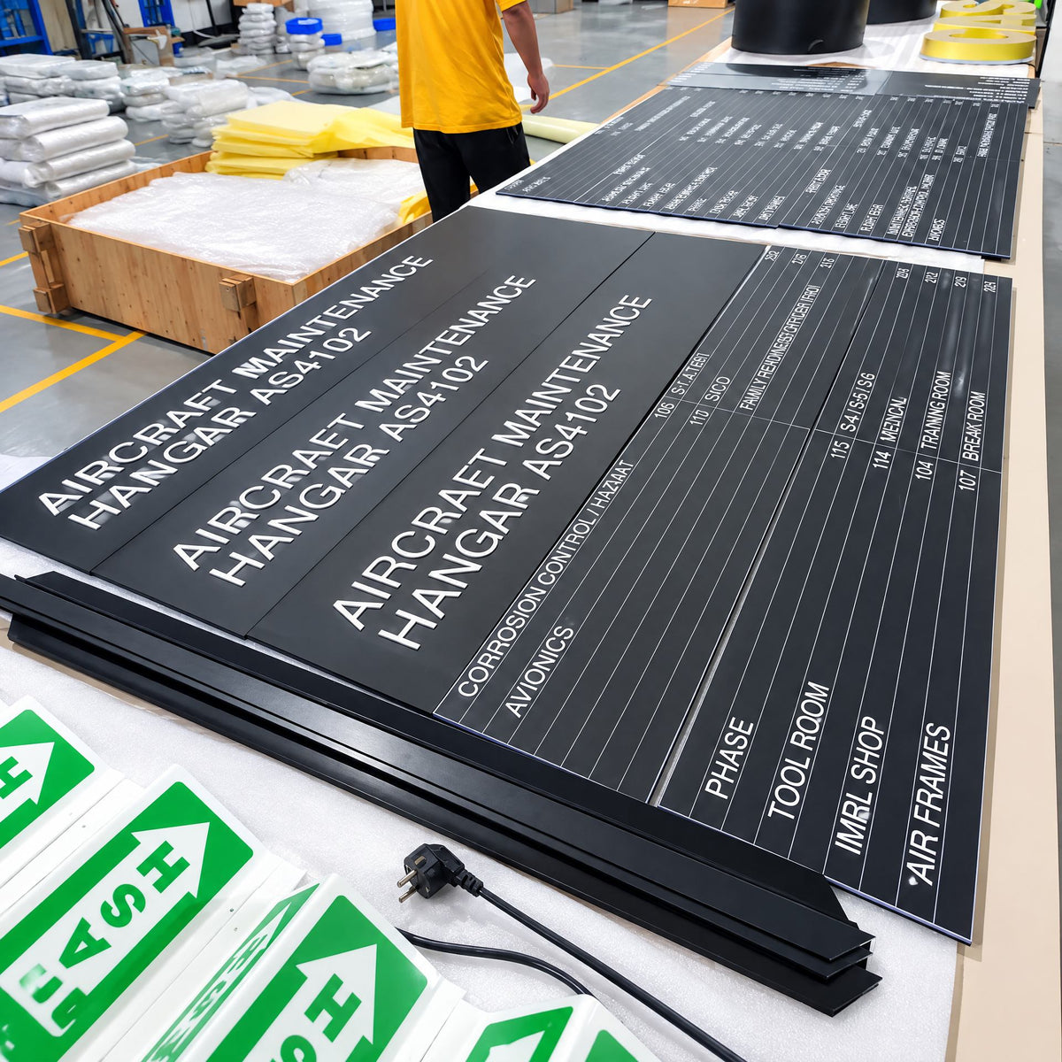 LC · Wayfinding Directional & Informational Signs