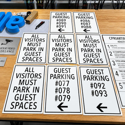LC · Wayfinding Directional & Informational Signs