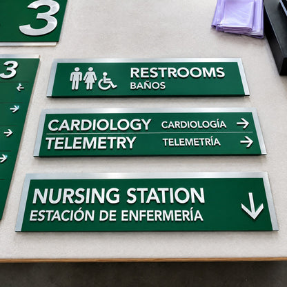 LC · Floor Directory & Lobby Wayfinding Signs