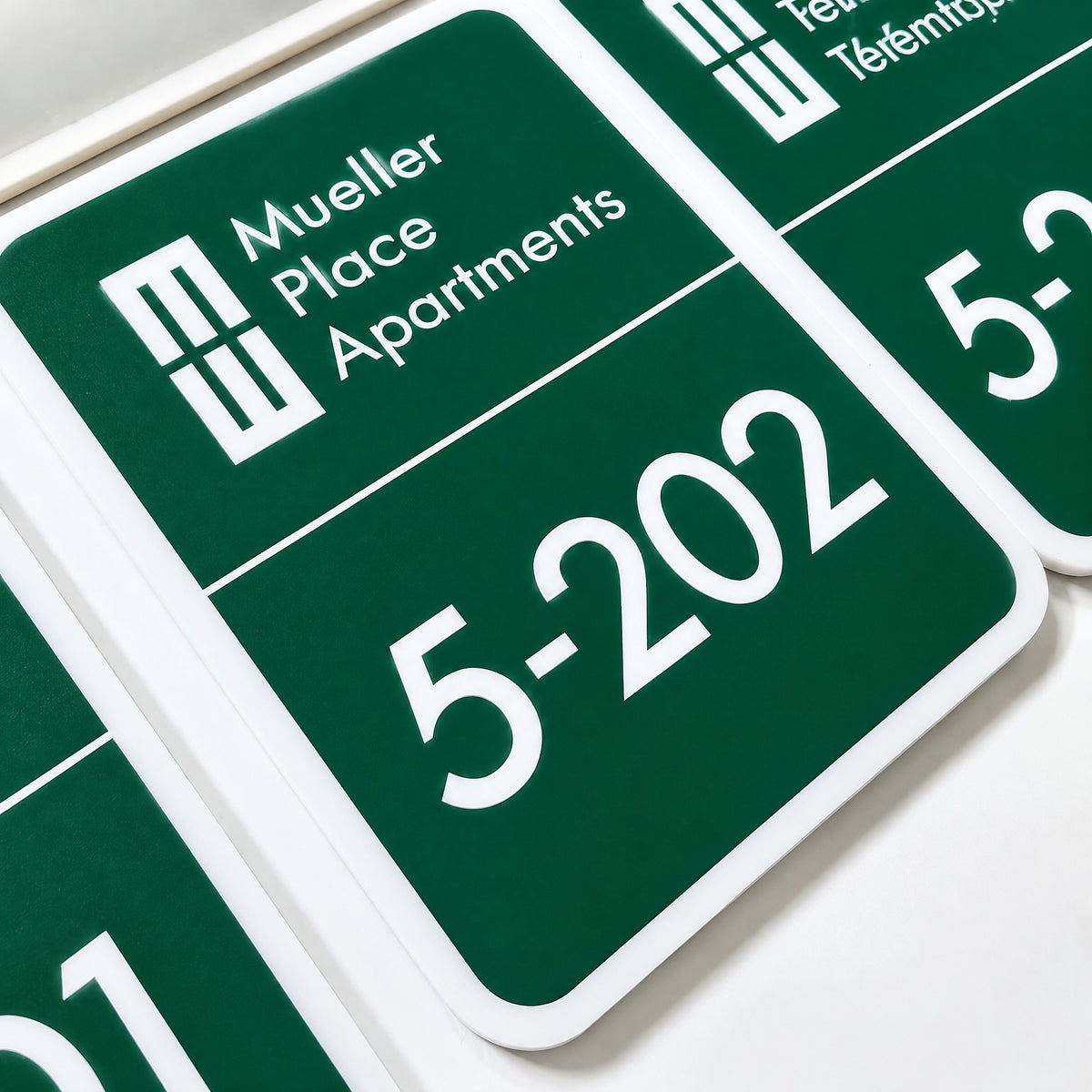 LC · Floor Directory & Lobby Wayfinding Signs