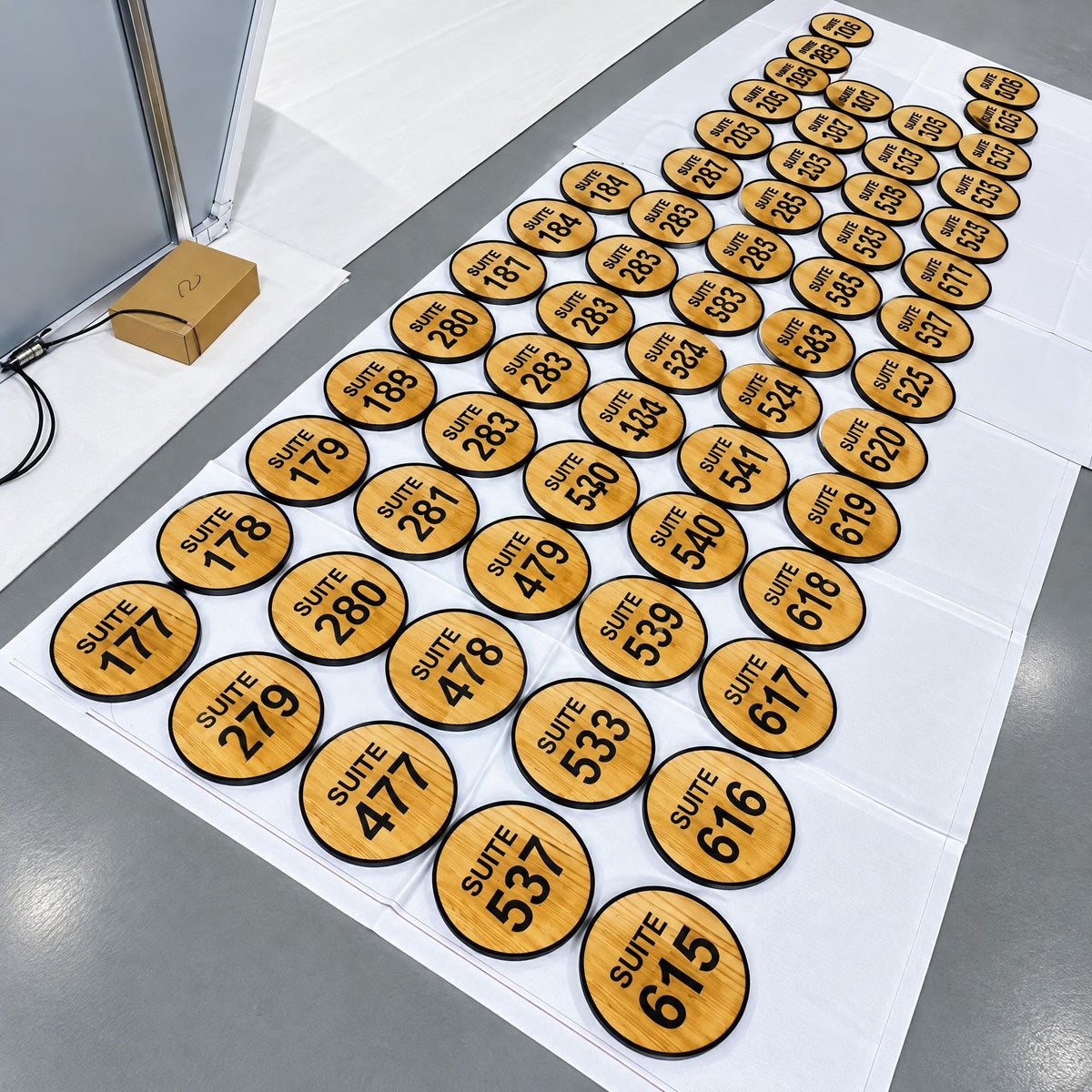LC · Floor Directory & Lobby Wayfinding Signs