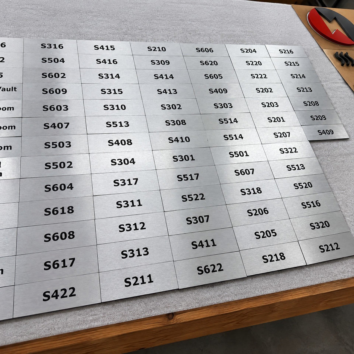 LC · Floor Directory & Lobby Wayfinding Signs