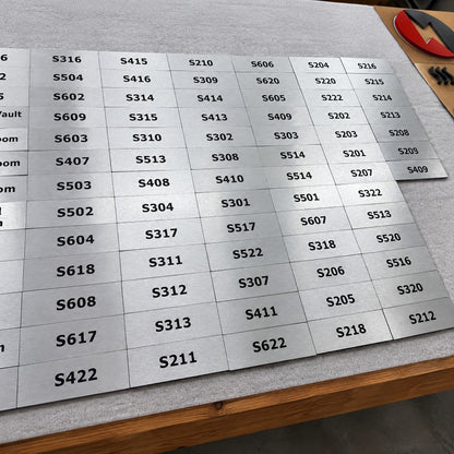 LC · Floor Directory & Lobby Wayfinding Signs