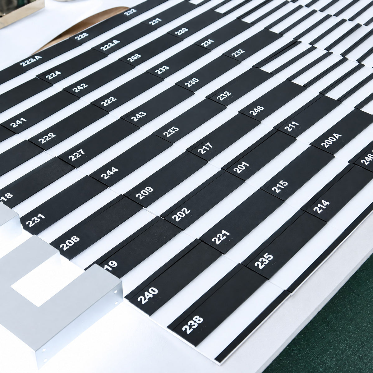 LC · Braille & ADA Compliant Room Signs