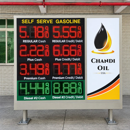 LC · Digital LED Display Pylon Signs