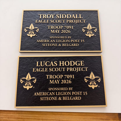 LC · Commemorative & Memorial Plaques