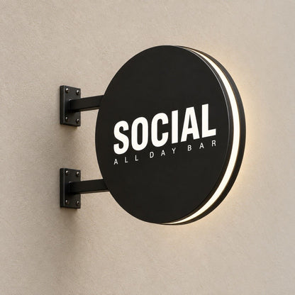 LC-2LS06 · Double-sided LED Embedded Lightbox Signs