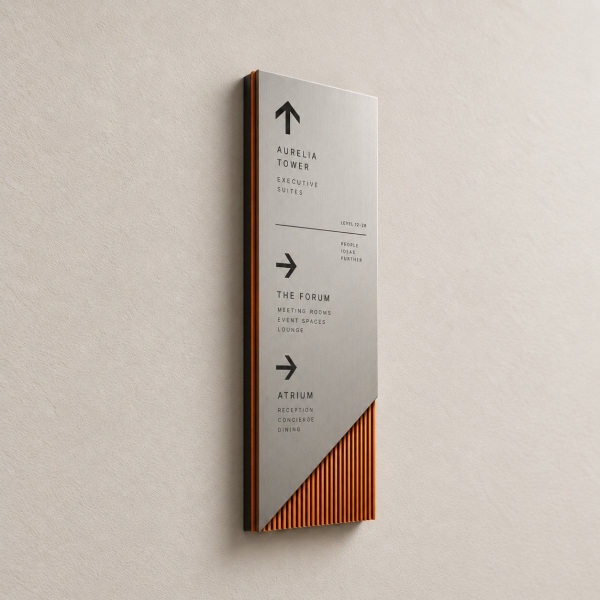 LC · Wayfinding Directional & Informational Signs