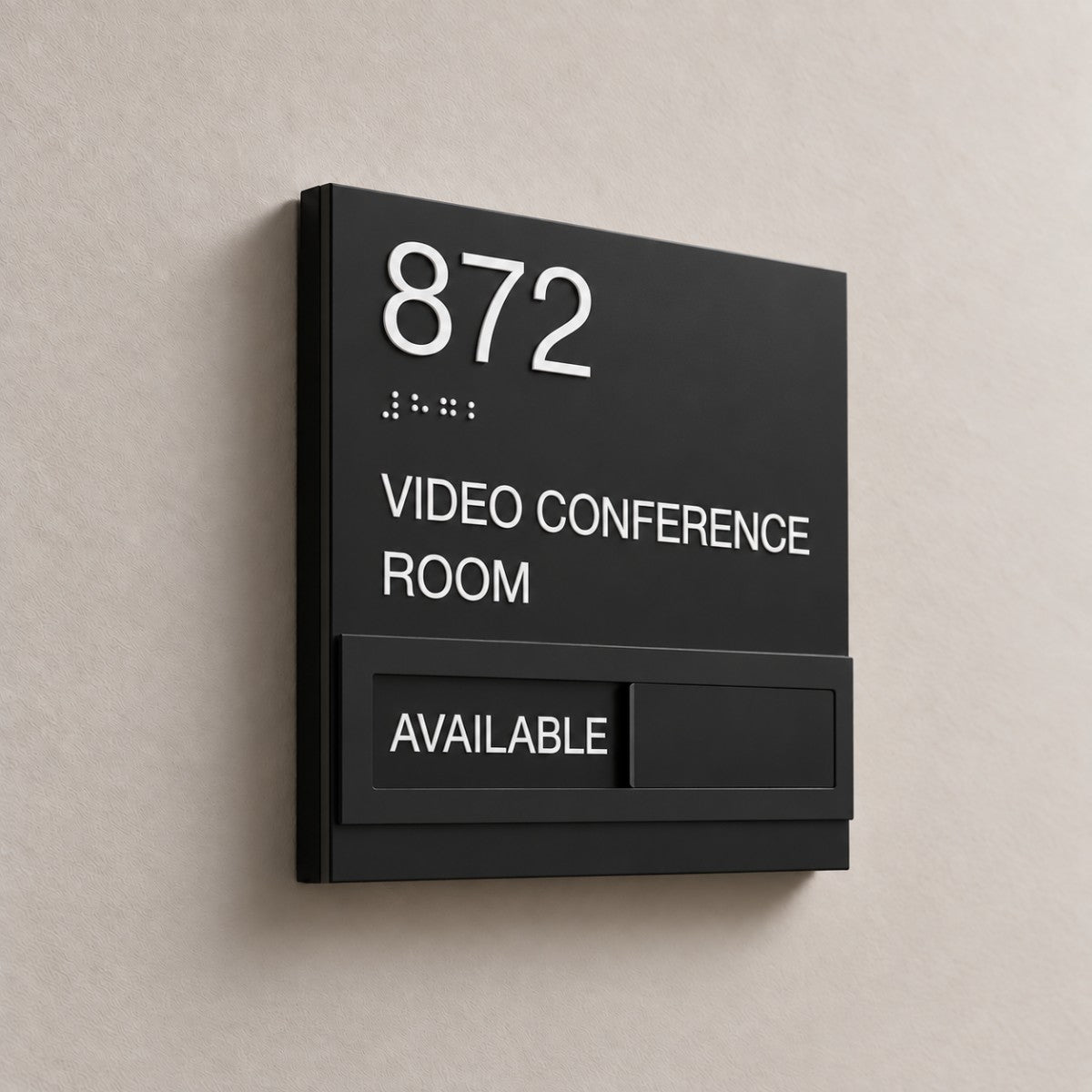 LC · Braille & ADA Compliant Room Signs