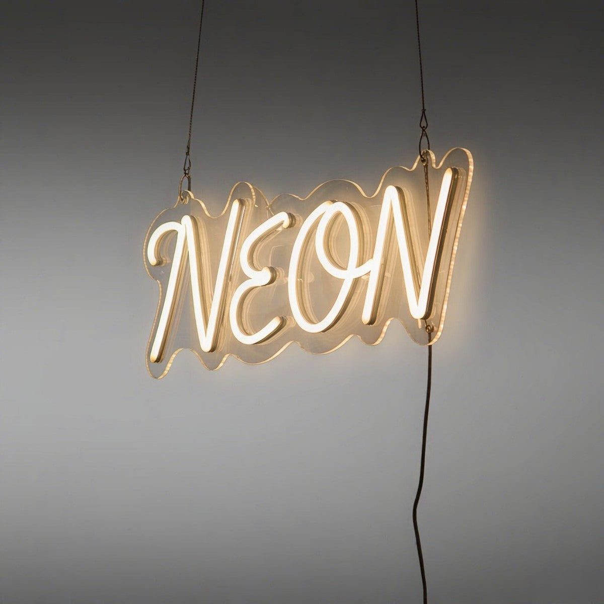 LC-FNS01 · Custom Single-Color Flexible Silicone LED Neon Signs