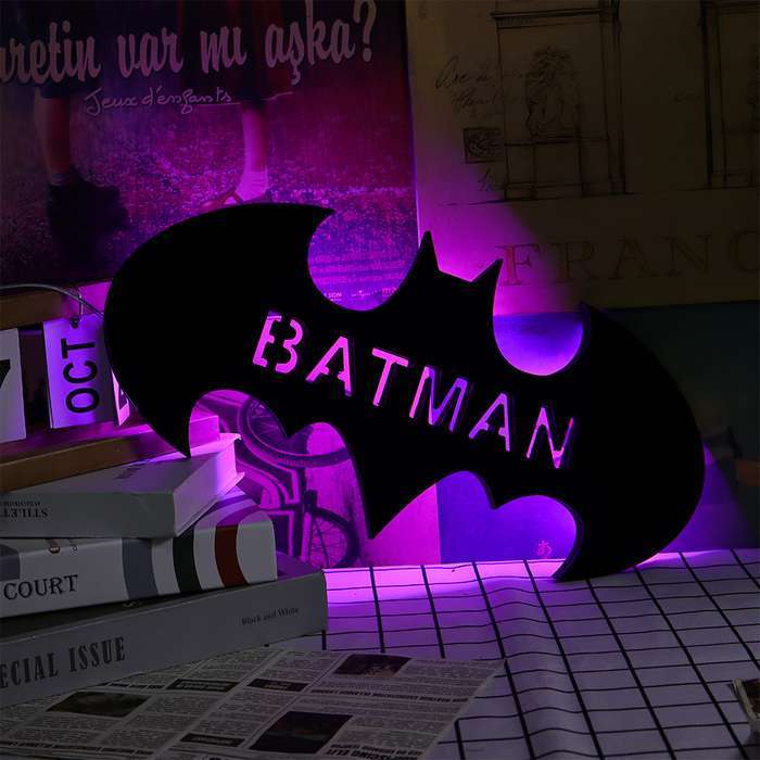 Backlit Logo - BATMAN