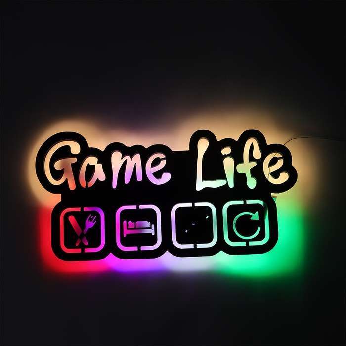 Backlit Logo - Game Life