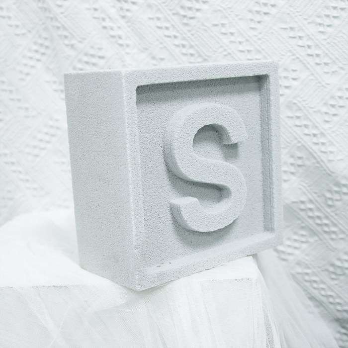 Foamed Ceramic Lettering - 3