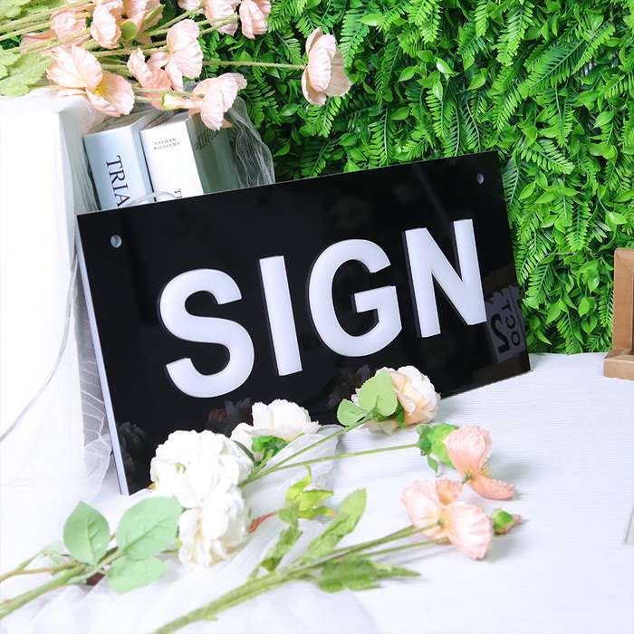 Illuminated Sign Tray - 4