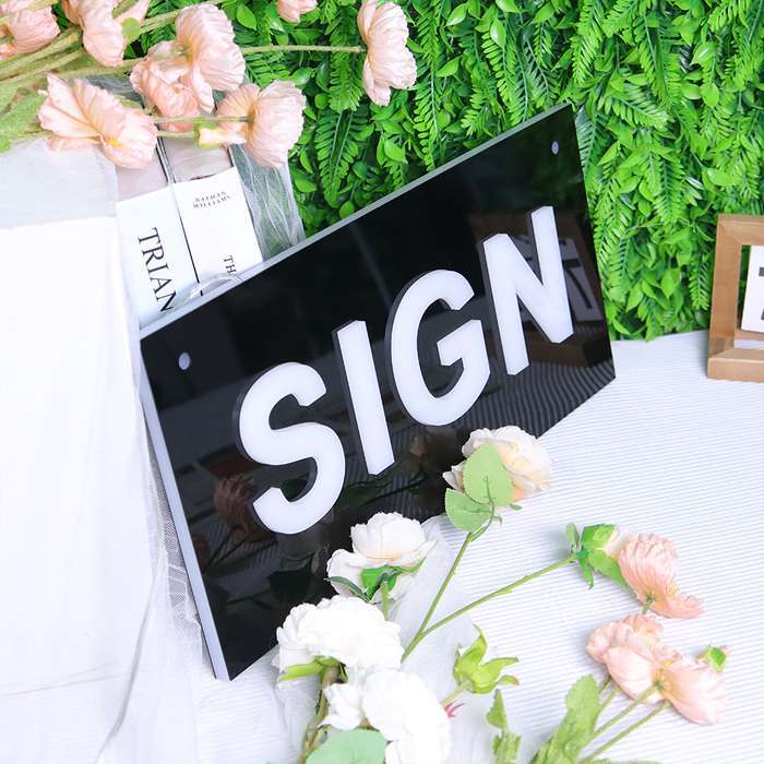 Illuminated Sign Tray - 5